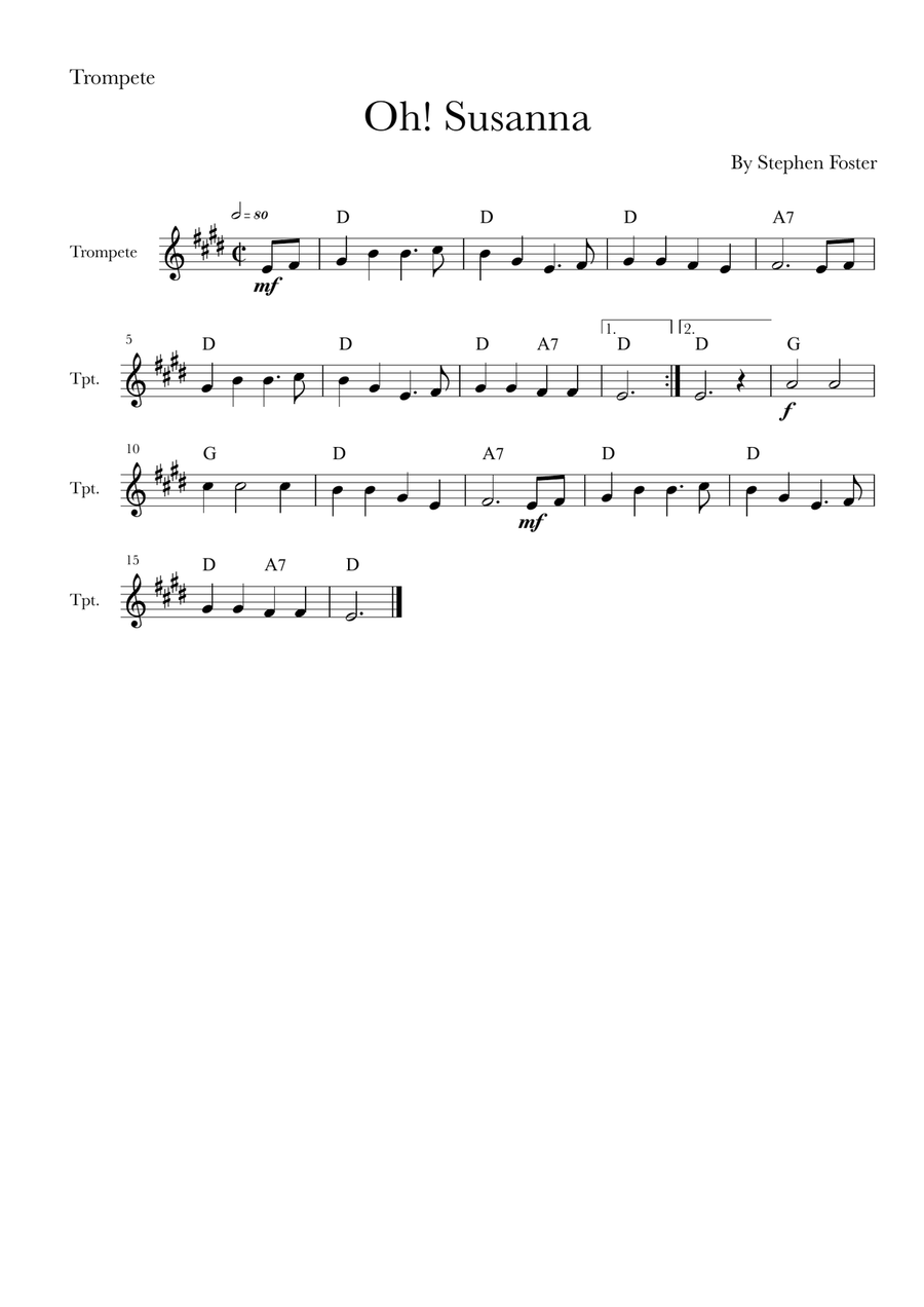 Oh! Susanna Chamber Music scores gallery preview page 2