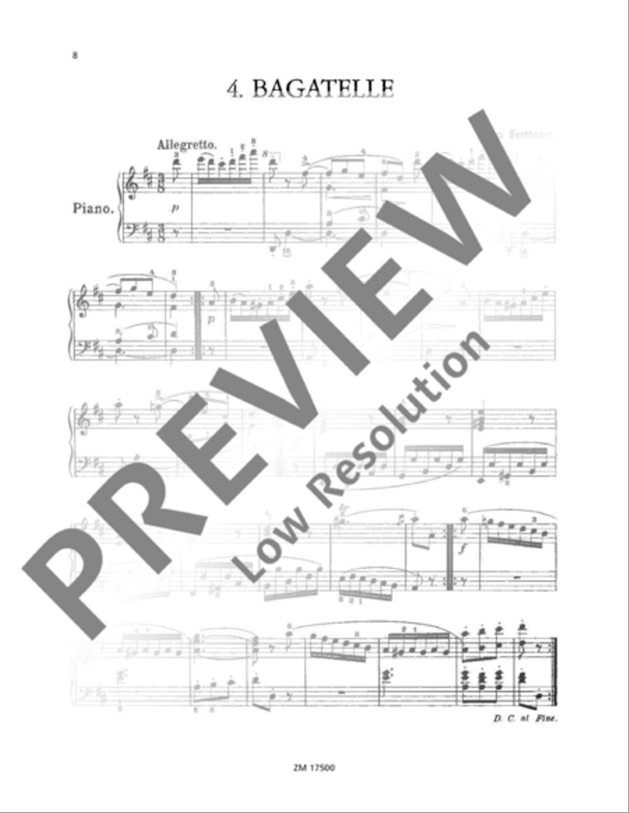 Beauties of Classical Music Piano Solo scores gallery preview page 9