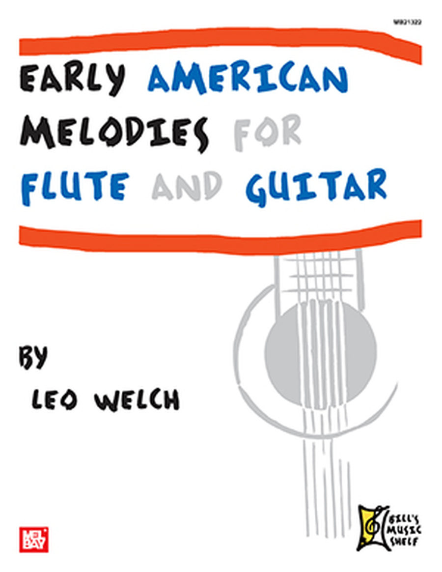 Early American Melodies for Flute and Guitar Flute scores gallery preview page 1