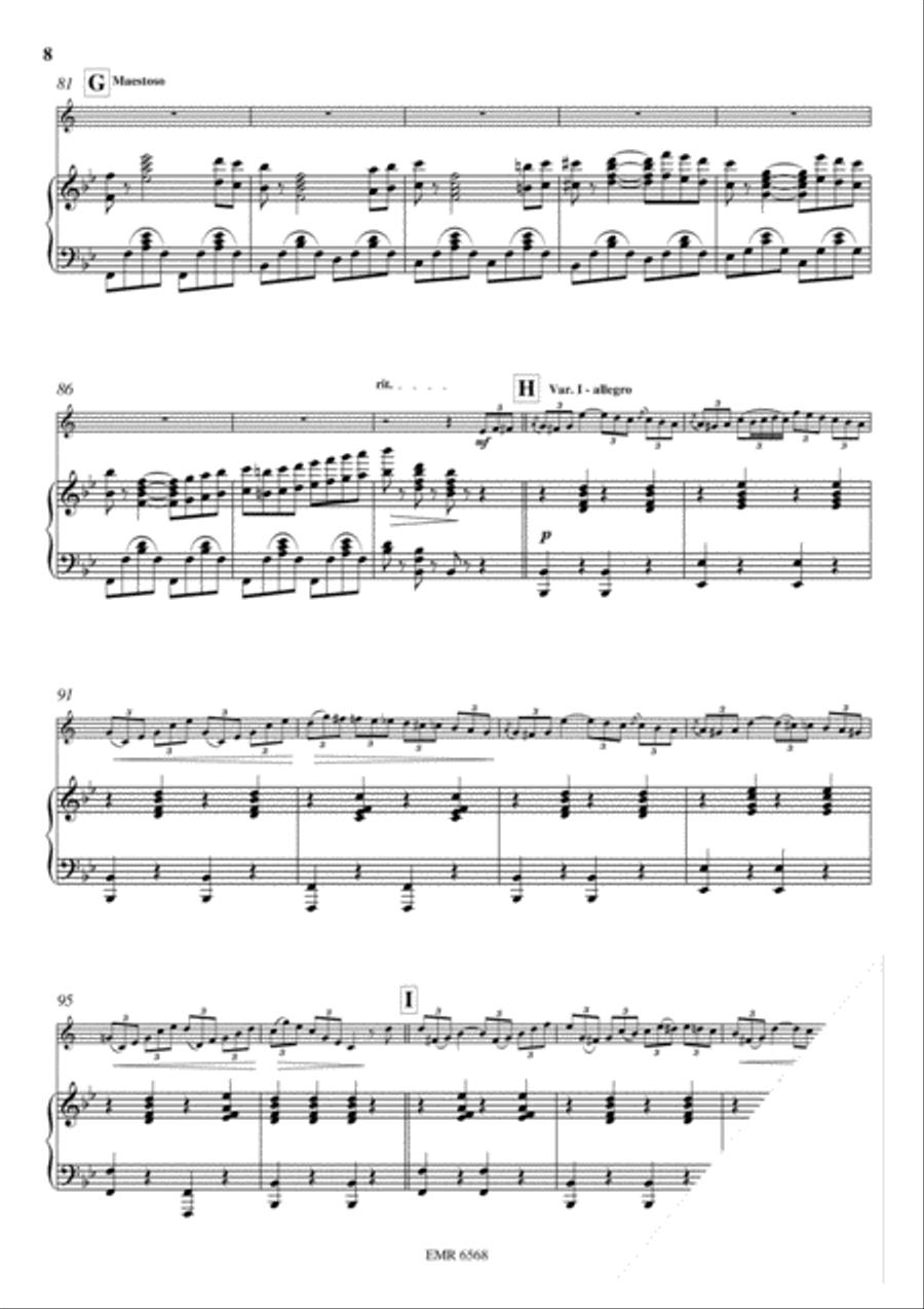 Fantaisie Brillante Cornet scores gallery preview page 8