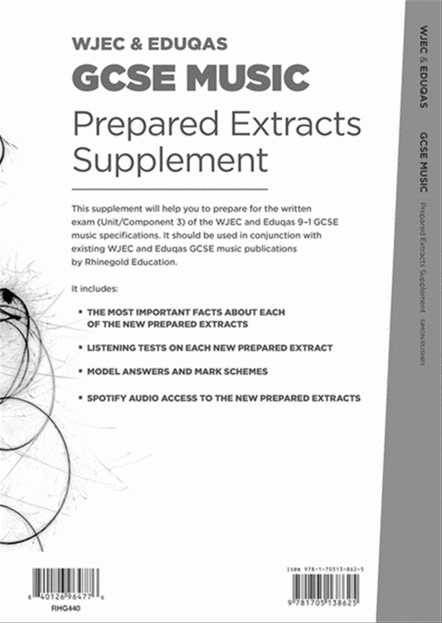 WJEC & Eduqas GCSE Music Prepared Extracts Supplem School and Community scores gallery preview page 2