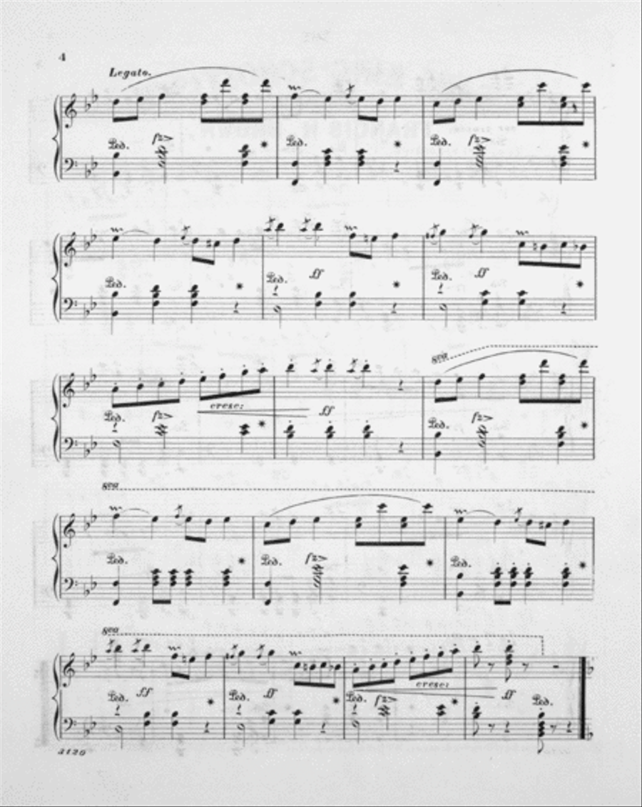 The Game King Schottisch Piano Solo scores gallery preview page 3