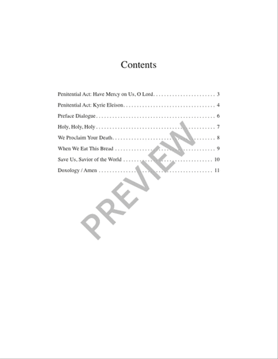 Mass of Christ, Light of the Nations - Presider edition Flute scores gallery preview page 4