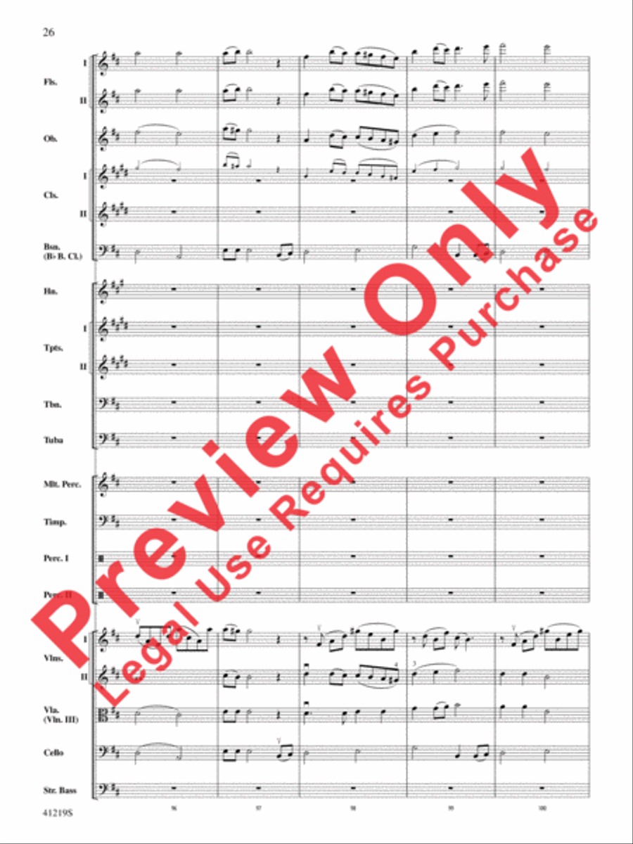 Led Zeppelin Reunion Full Orchestra scores gallery preview page 27