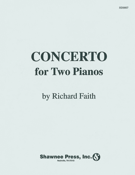 Concerto for Two Pianos Piano Duet