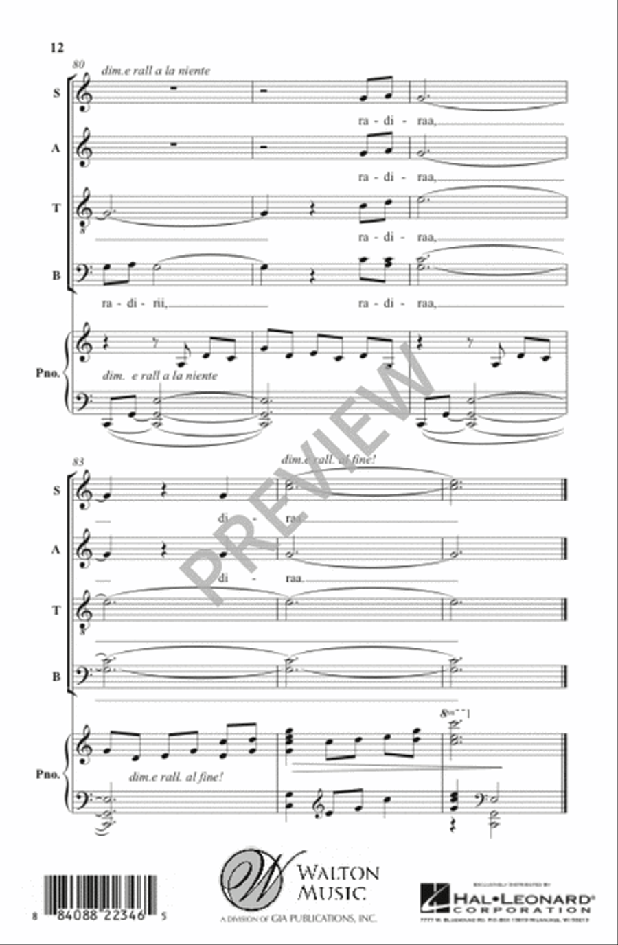 Skating (Uisutamas) 4-Part scores gallery preview page 13