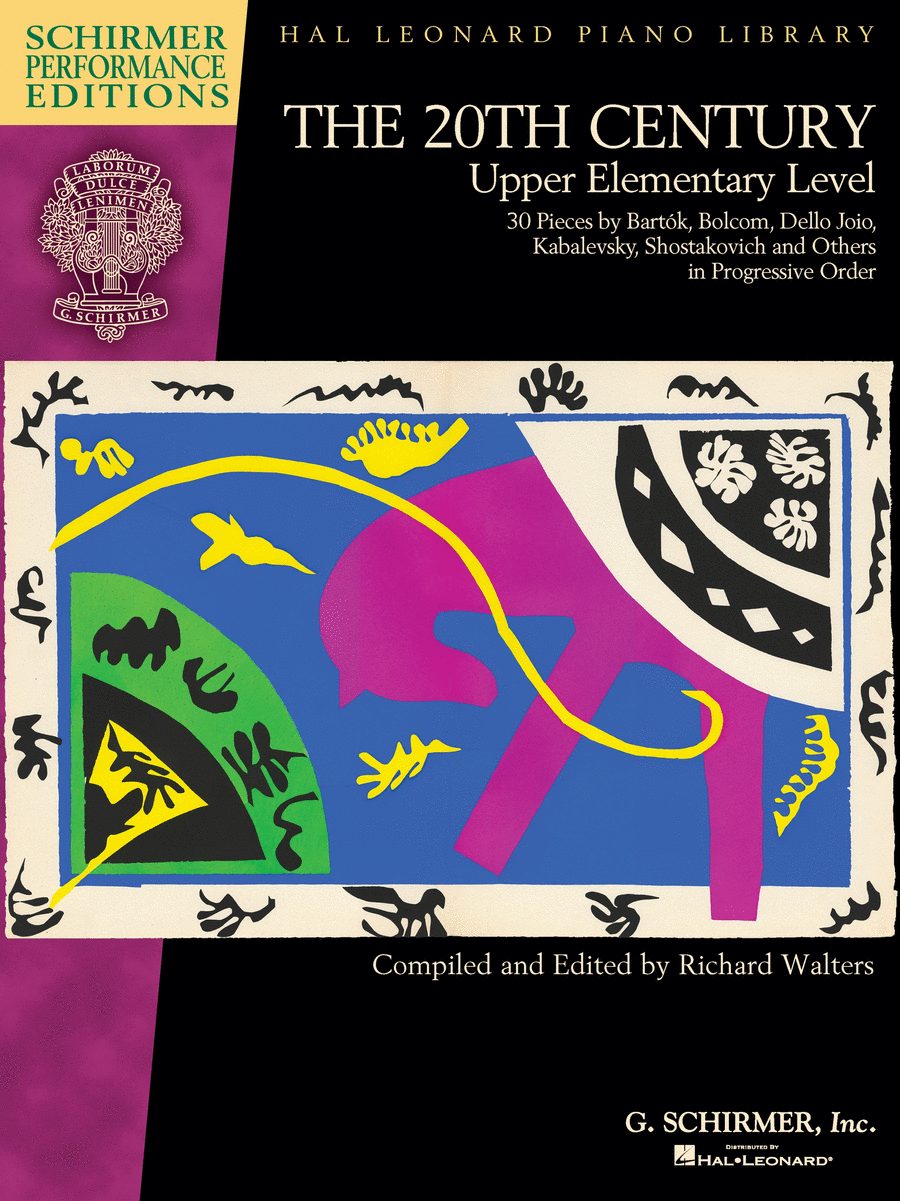 The 20th Century - Upper Elementary Level Piano - Schirmer Performance Editions, Book Only