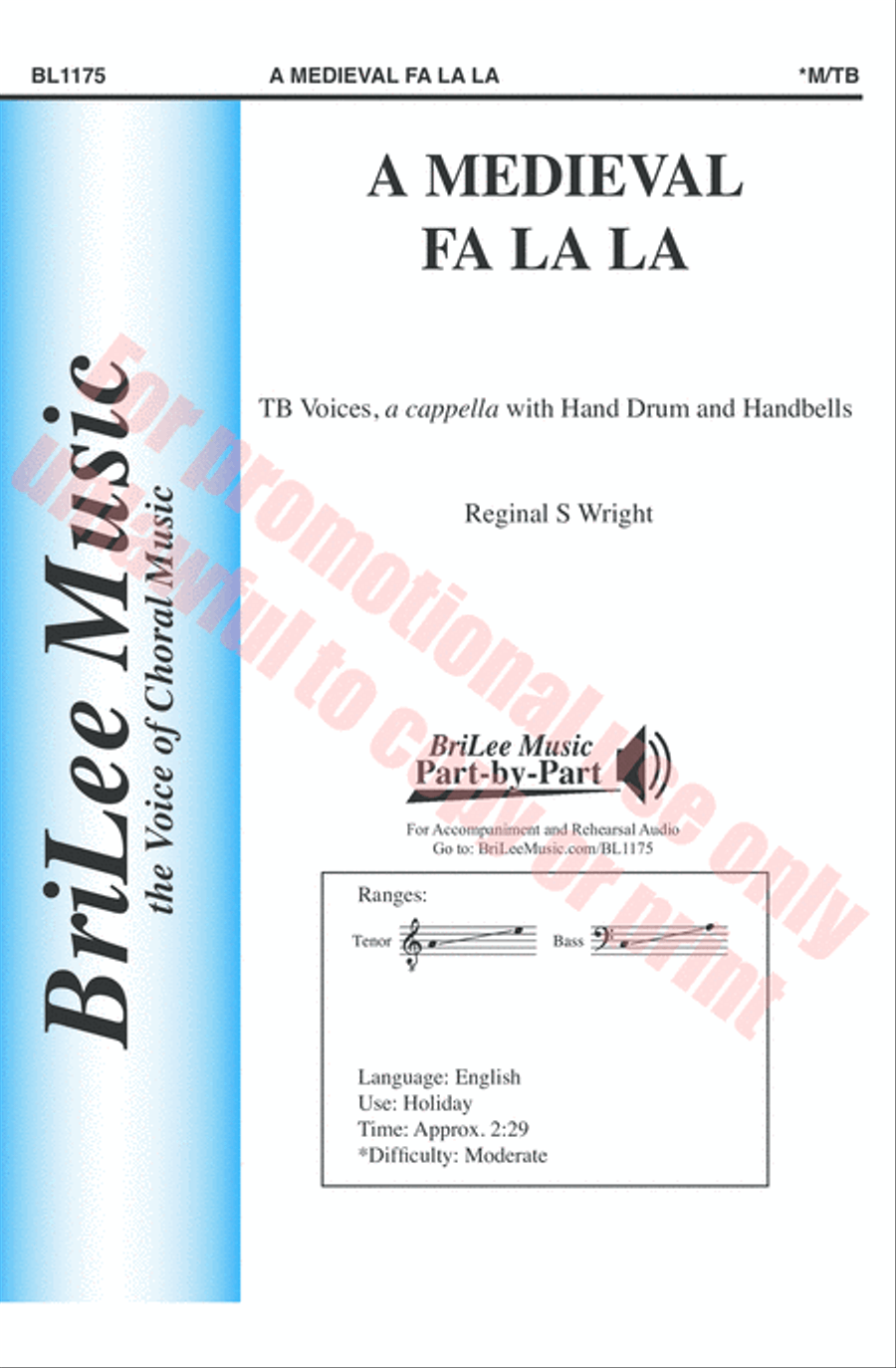 A Medieval Fa La La Choir scores gallery preview page 2