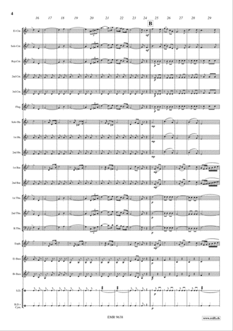 Slaidburn Brass Band scores gallery preview page 5