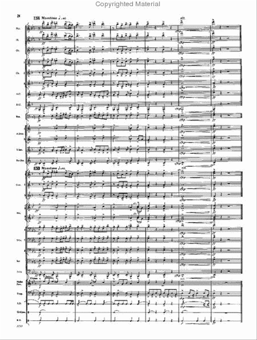 Covington Square Concert Band scores gallery preview page 23