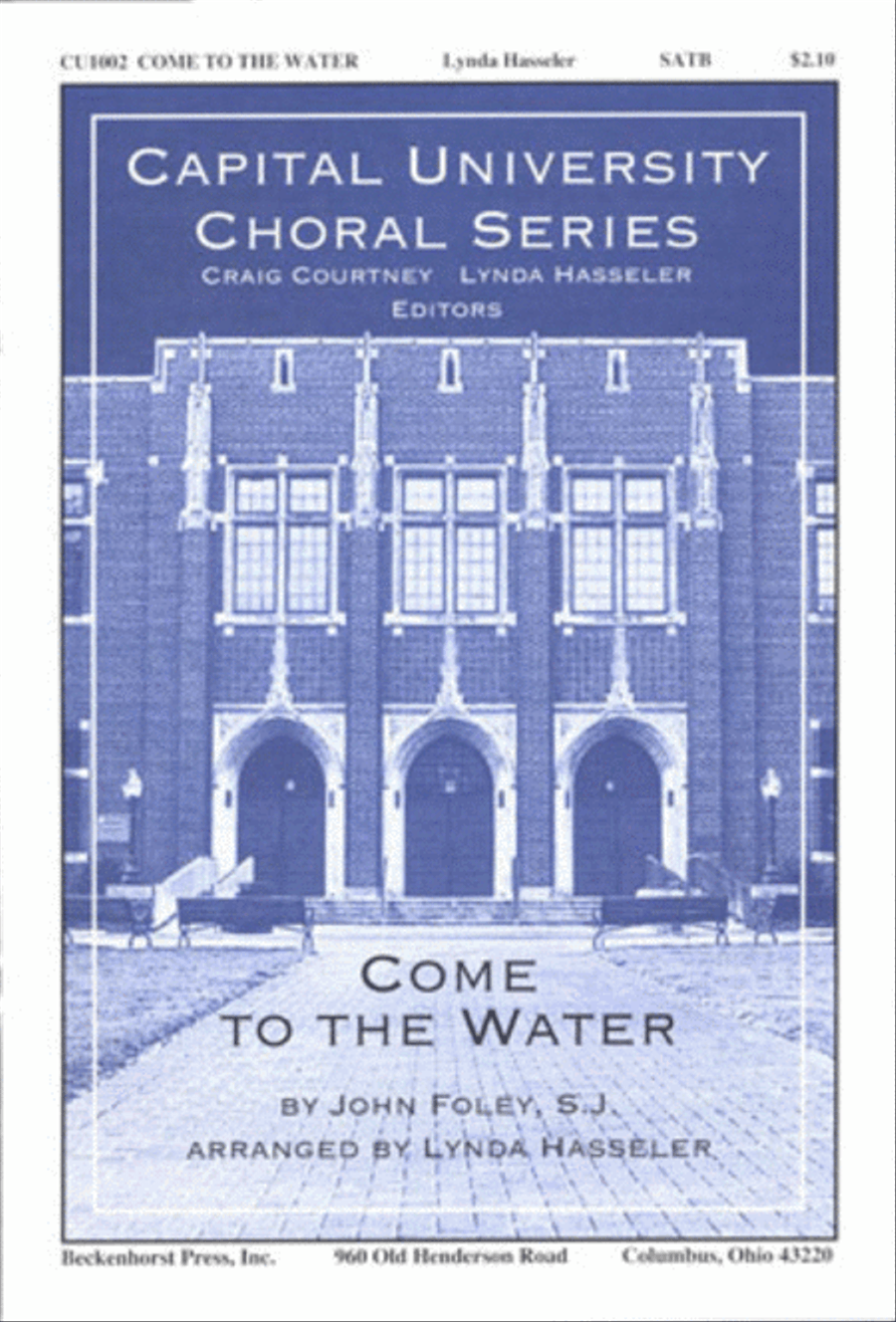 Come to the Water 4-Part scores gallery preview page 1