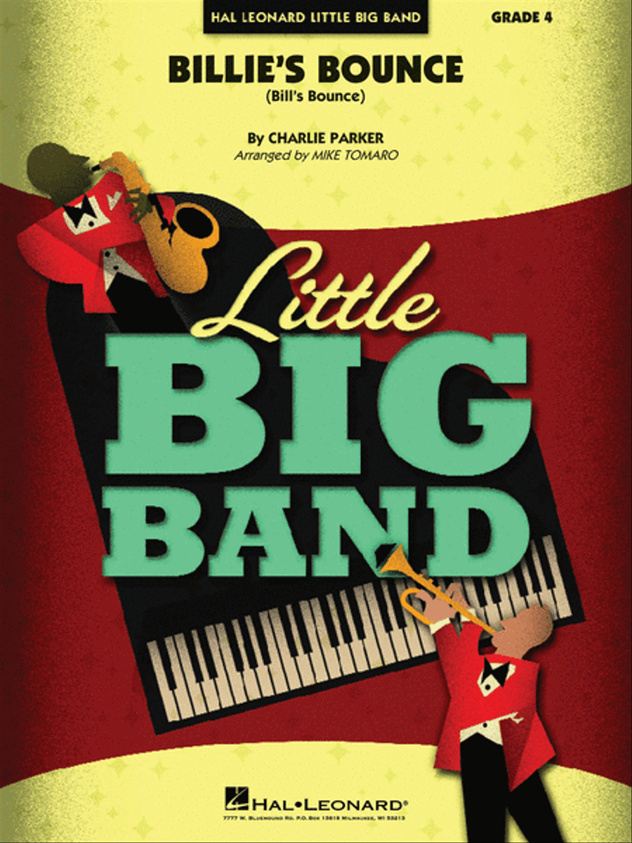 Billie's Bounce Big Band scores gallery preview page 1