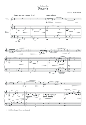 Reverie (score and parts)