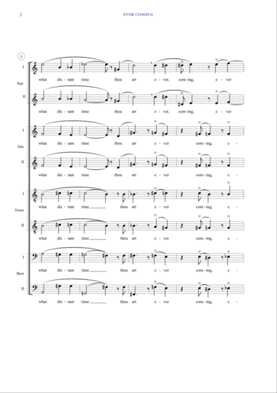 EVER COMING Divisi scores gallery preview page 6