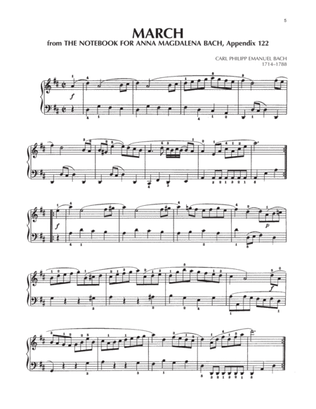 March In D Major, BWV Appendix 122