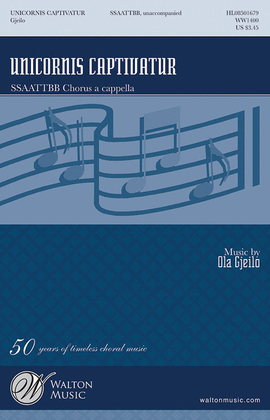 Book cover for Unicornis Captivatur