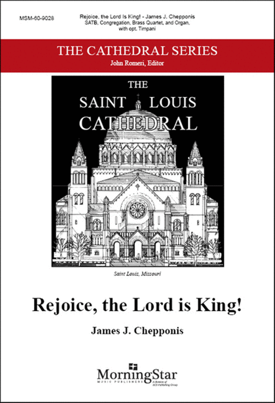 Rejoice, the Lord is King! 4-Part scores gallery preview page 1