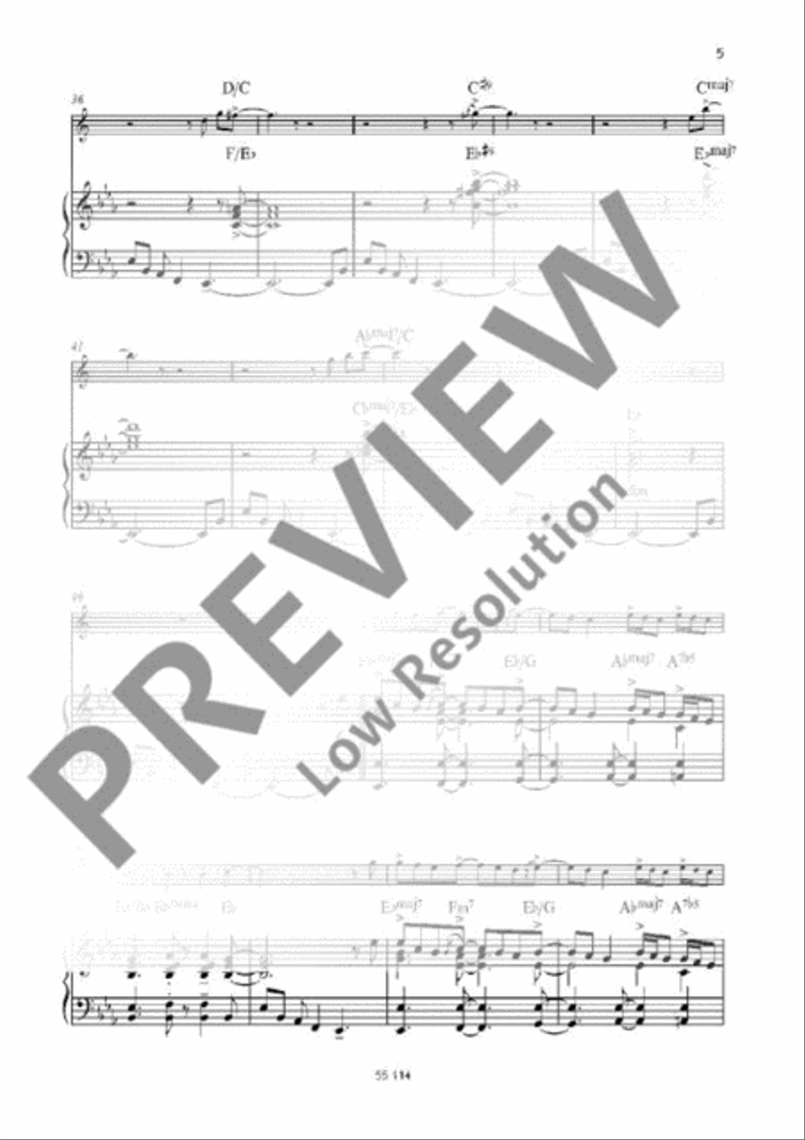 African Song Alto Saxophone scores gallery preview page 4