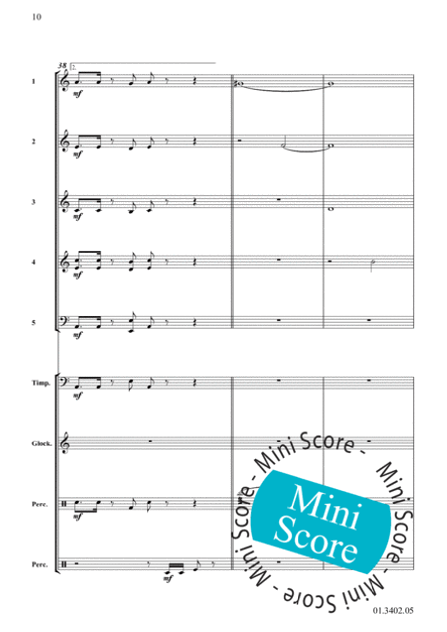 The Great Beethoven Bonanza Concert Band scores gallery preview page 14