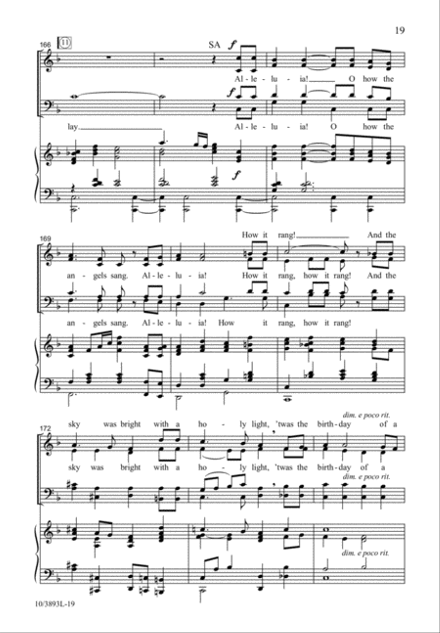 The Birth of a King 4-Part scores gallery preview page 19