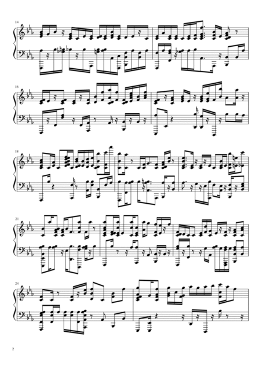 Come Around radiomix Voice scores gallery preview page 2