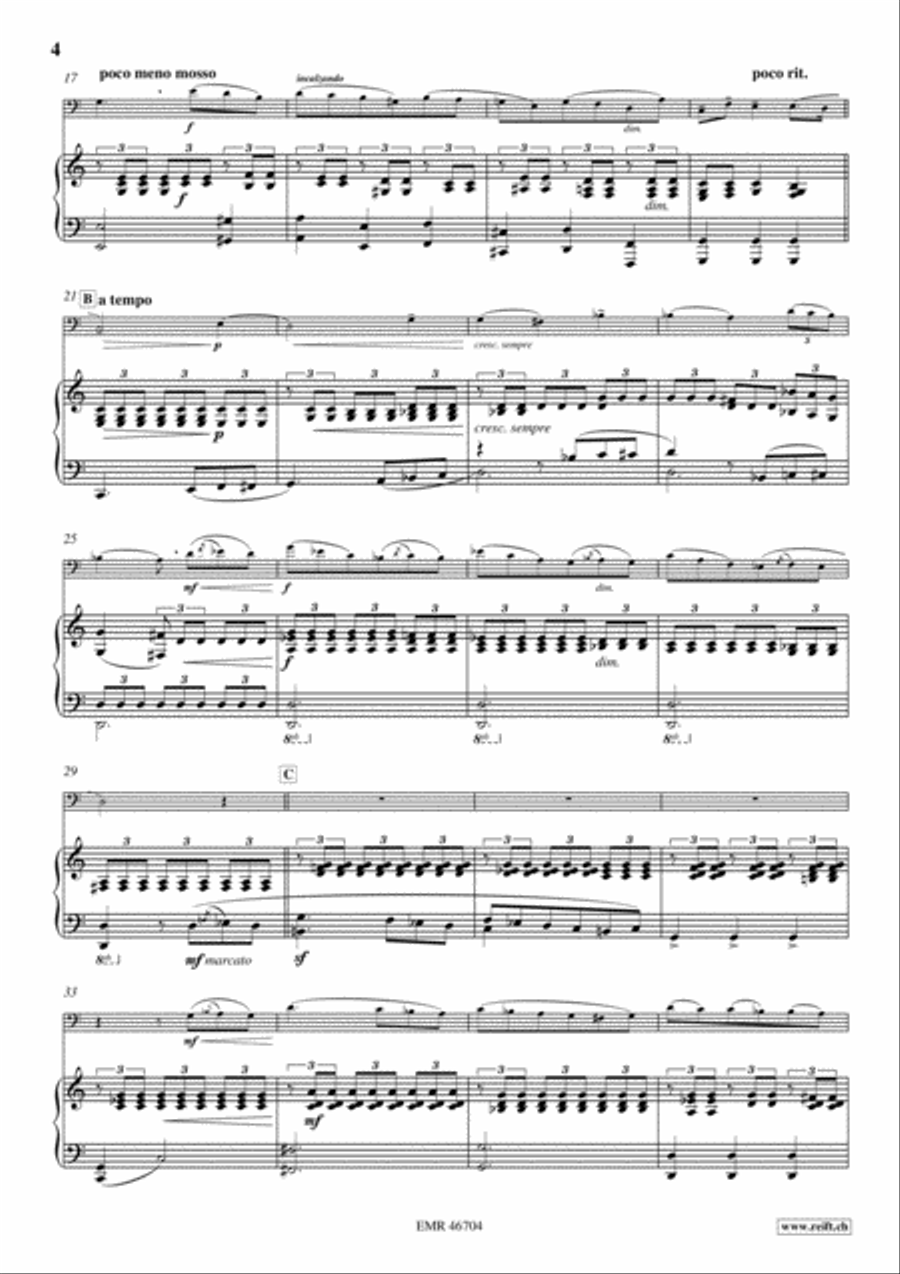 3 Lieder ohne Worte Bassoon Solo scores gallery preview page 6