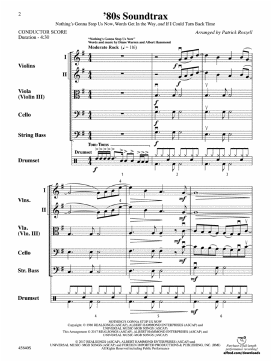 '80s Soundtrax: Score '80s Soundtrax: Score Choir scores gallery preview page 2