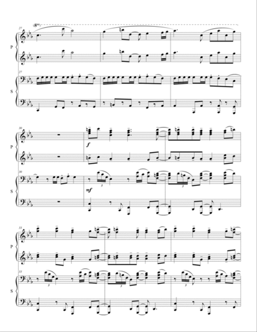 We Don't Talk About Bruno 1 Piano, 4-Hands scores gallery preview page 4