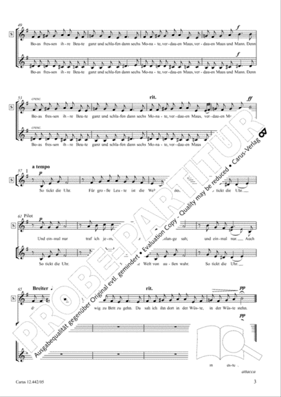 Der kleine Prinz 3-Part scores gallery preview page 4