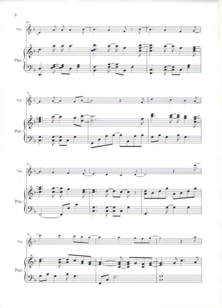 All Of Me All Of Me Violin Solo scores gallery preview page 6