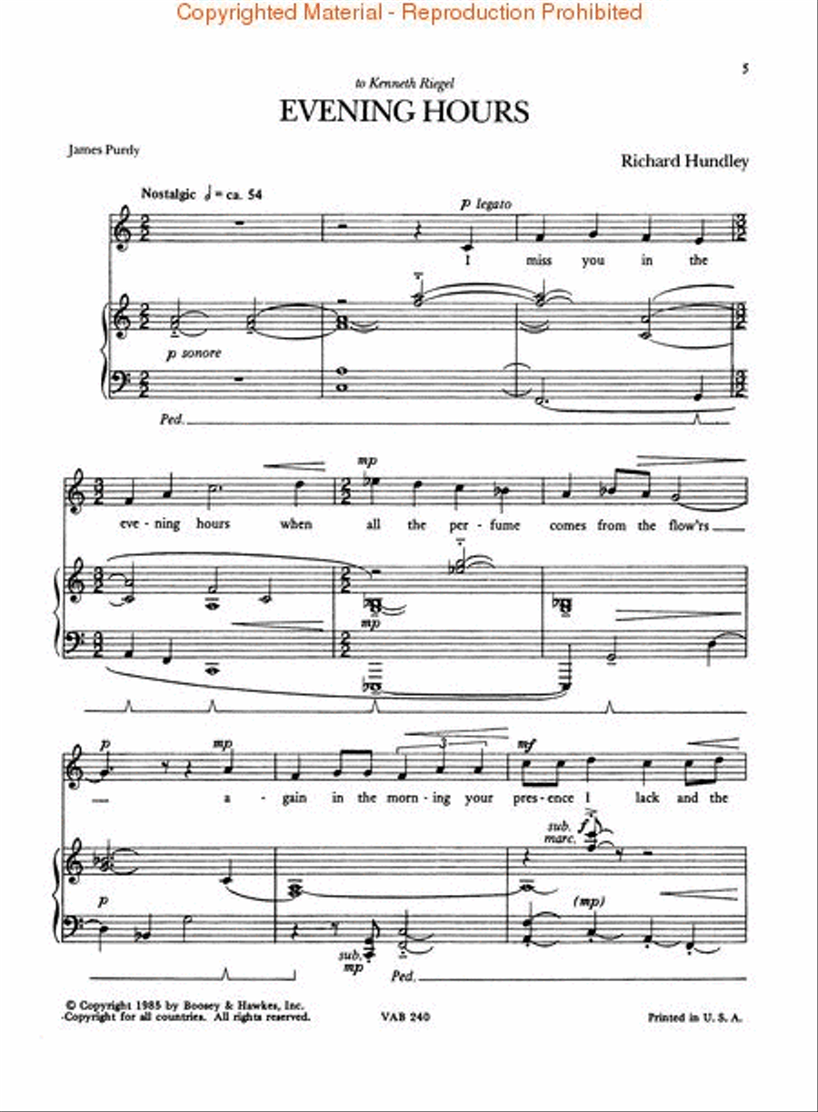 Four Songs Four Songs Voice Solo scores gallery preview page 2