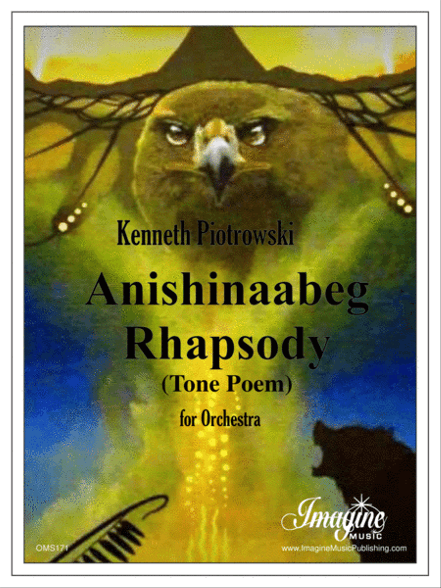 Anishinaabeg Rhapsody Orchestra scores gallery preview page 2