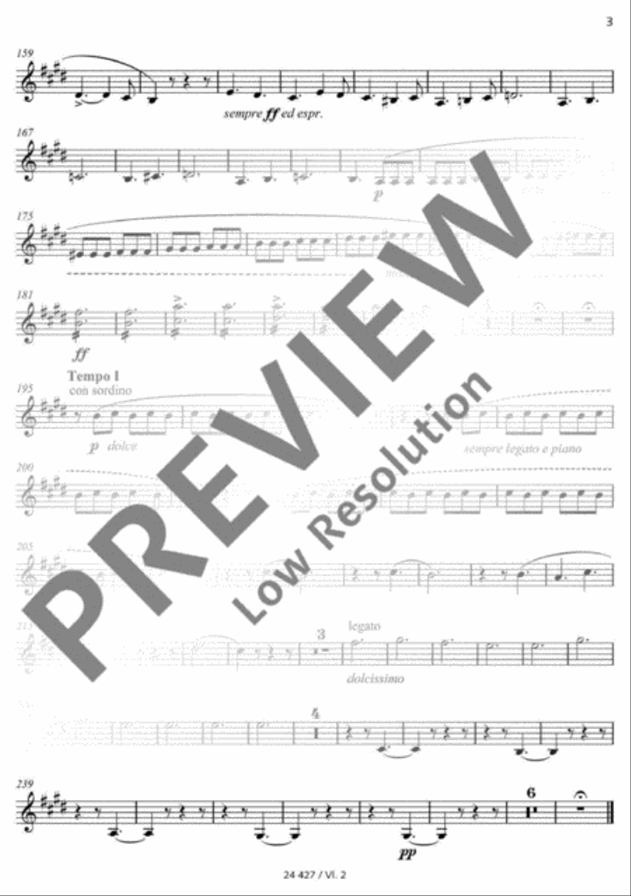 Angelus! Violin scores gallery preview page 4