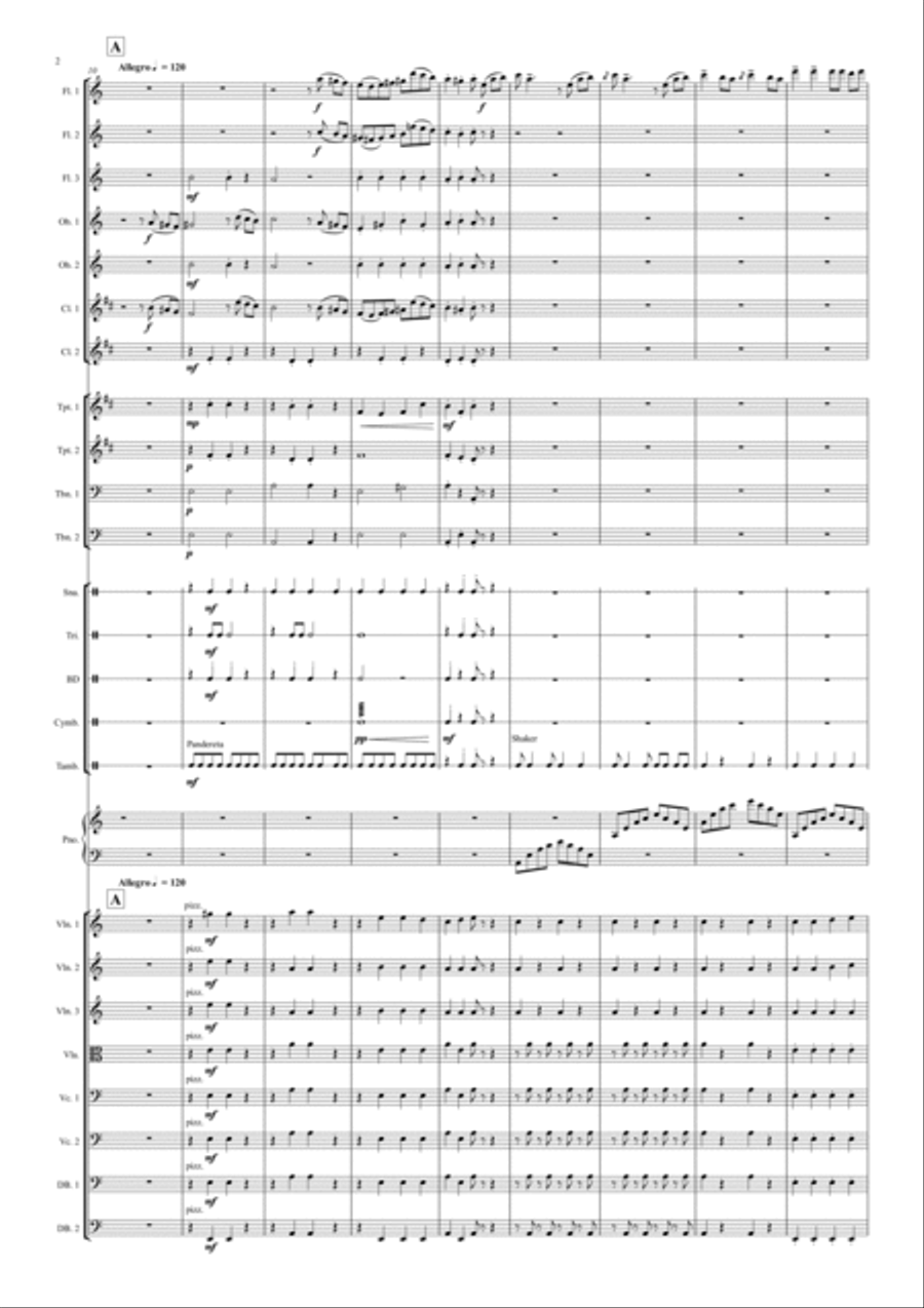 Bella Ciao Bella Ciao Full Orchestra scores gallery preview page 2
