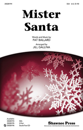 Book cover for Mister Santa