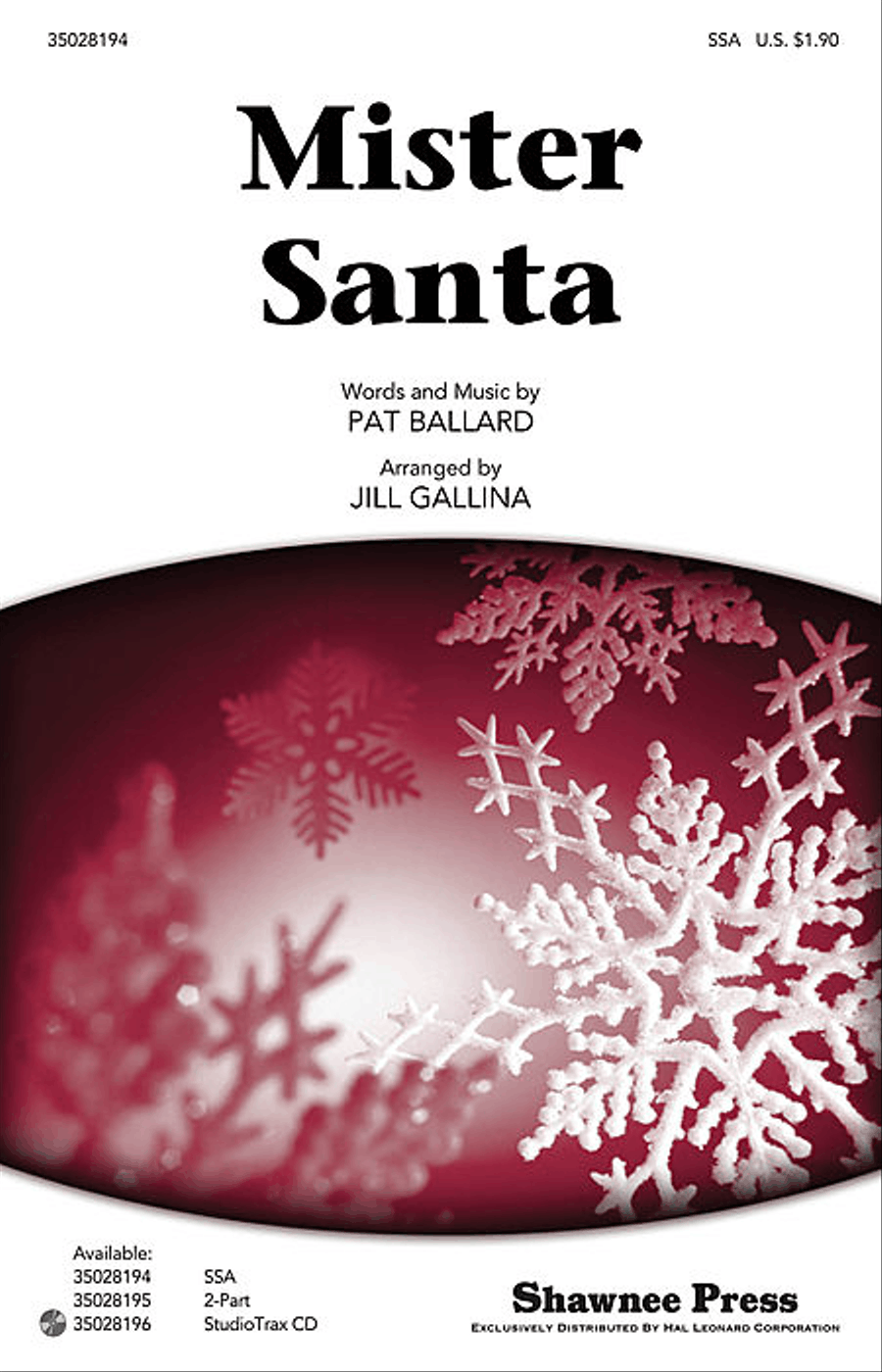 Mister Santa Mister Santa Choir scores gallery preview page 1