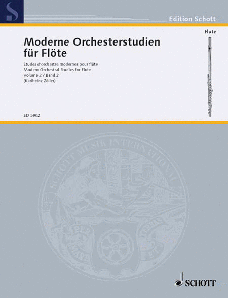 Modern Orchestral Studies for Flute - Vol. 2