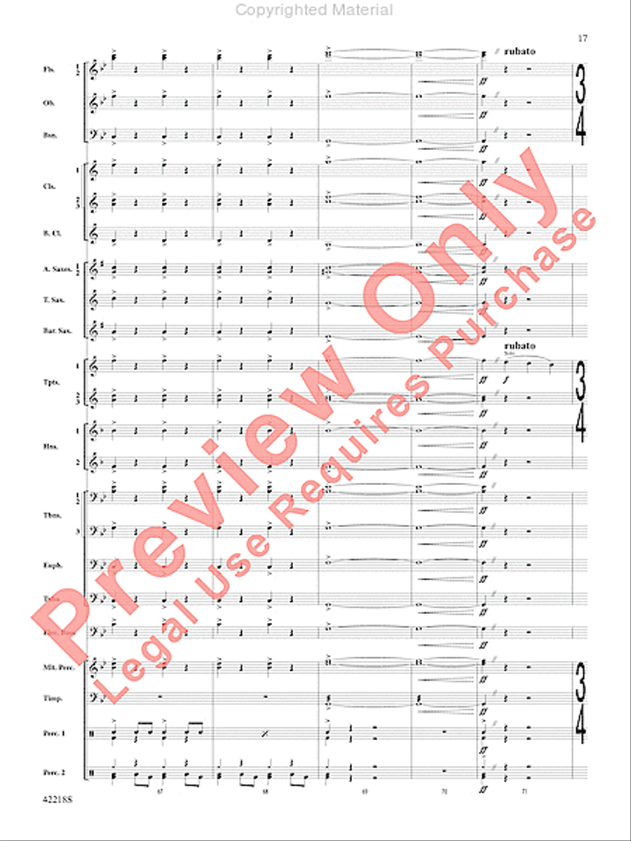 Tower of Power Greatest Hits Concert Band scores gallery preview page 16