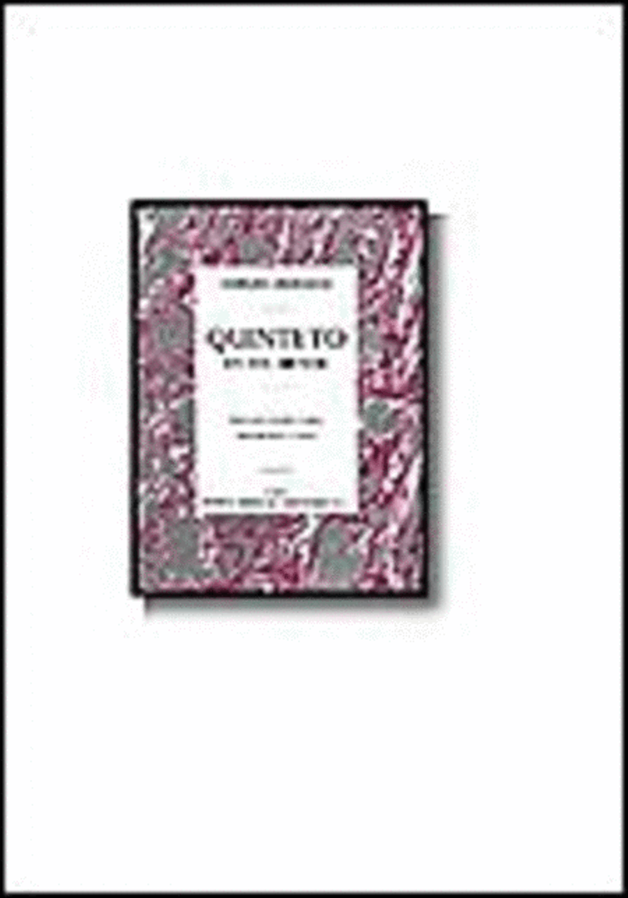 Enrique Granados: Quinteto En Sol Menor Piano Accompaniment scores gallery preview page 1