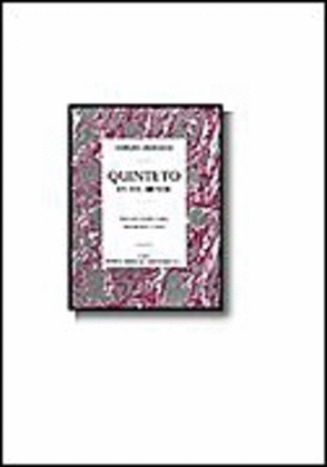 Book cover for Enrique Granados: Quinteto En Sol Menor