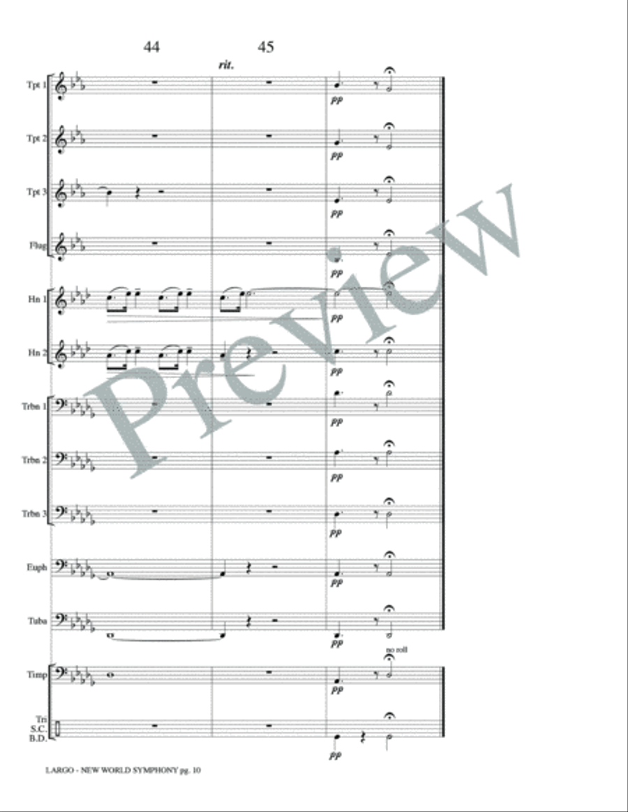 Largo Small Ensemble scores gallery preview page 12