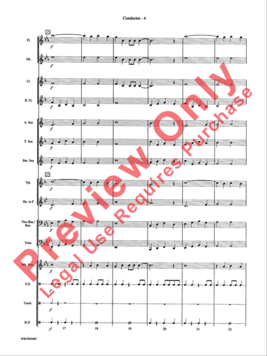 The Lion Sleeps Tonight The Lion Sleeps Tonight Concert Band scores gallery preview page 6