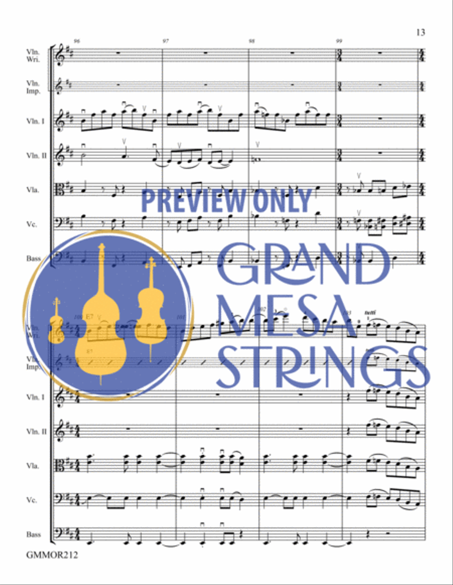 Blue Sky Basin Blue Sky Basin String Orchestra scores gallery preview page 14