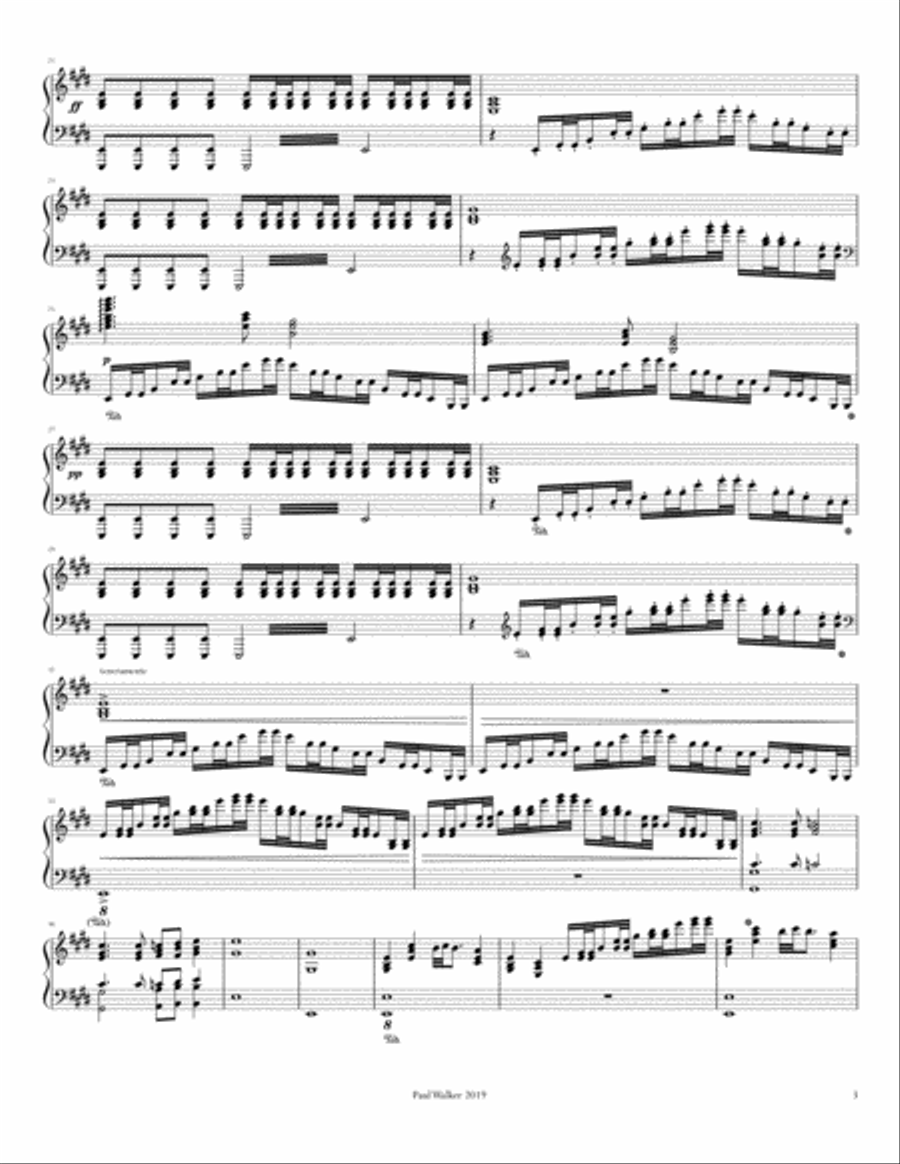 Piano Sonata No. 1 Op. 18 in E major (Spring) Piano Solo scores gallery preview page 3