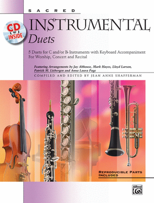 Book cover for Sacred Instrumental Duets