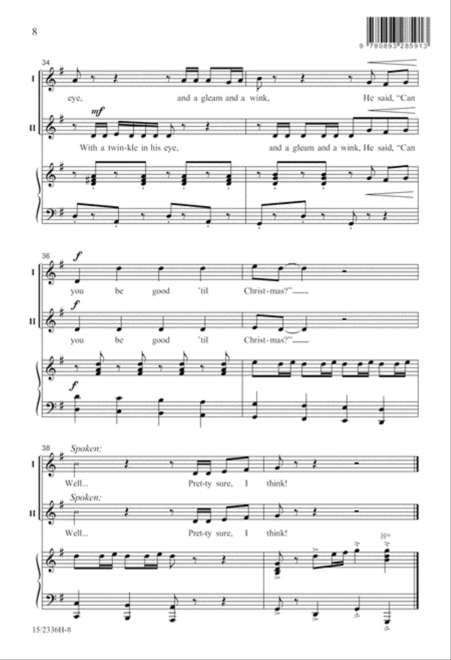 Sights of Christmas Sights of Christmas 2-Part scores gallery preview page 9
