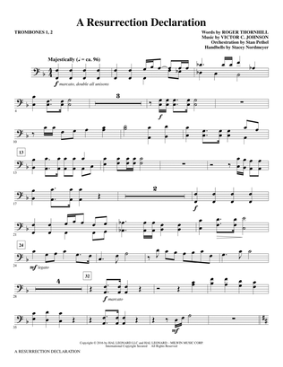 A Resurrection Declaration - Trombone 1 & 2
