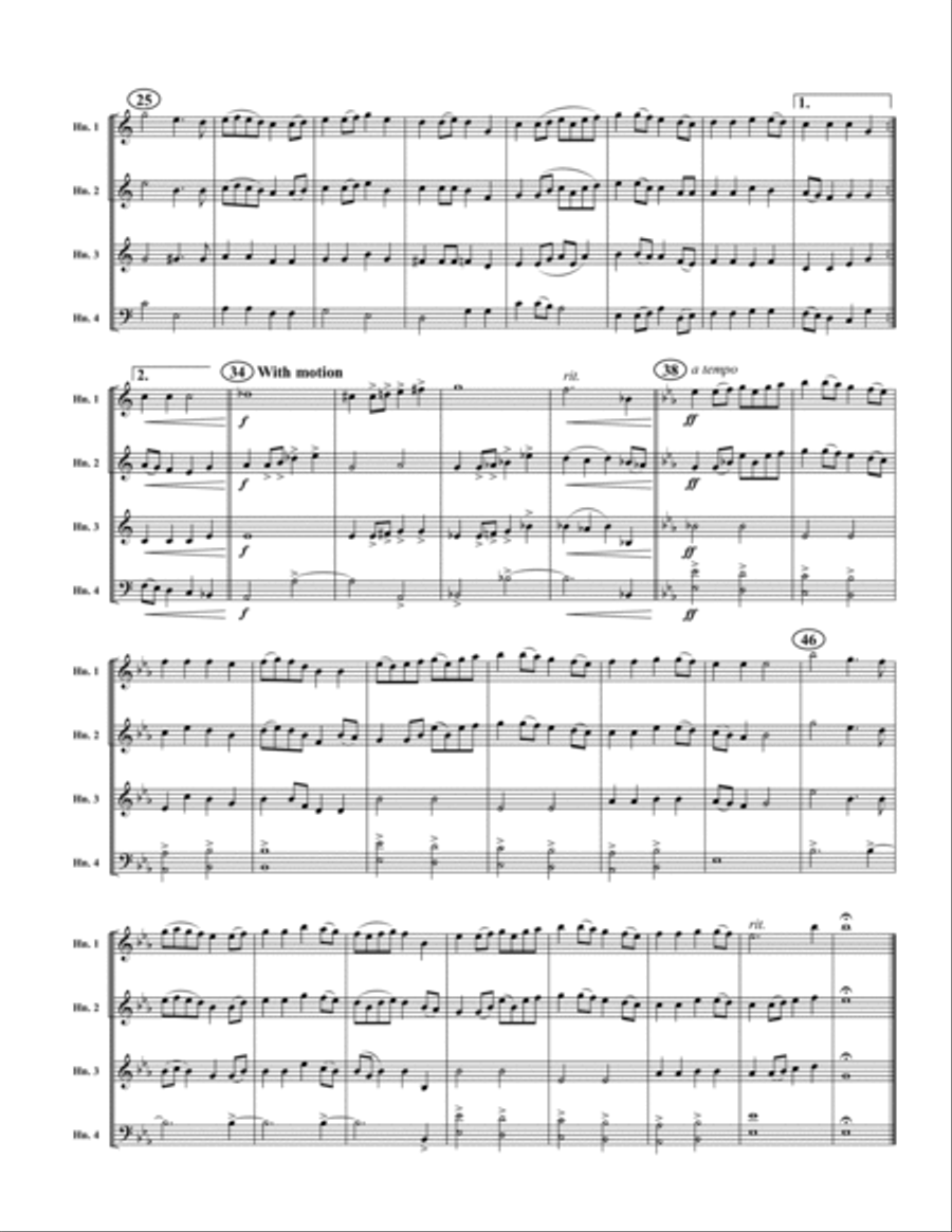 Simple Gifts Simple Gifts Horn scores gallery preview page 2
