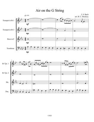 Air on the G String (Brass Quartet)