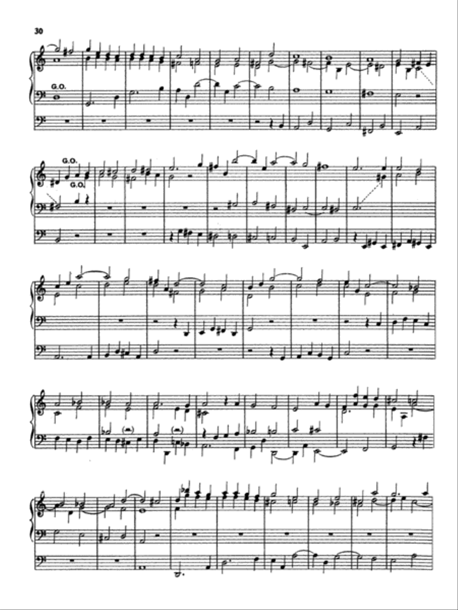 Bach: Organ Works Organ scores gallery preview page 2